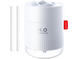 Humidificador Branco 500ml Ultra Silencioso Portátil Con Luz Led Apaga Automático P/ Sala Quarto Bebê