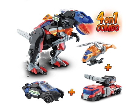 Switch & Go Dinos 3 En 1 Mega T-Rex S,O,S,
