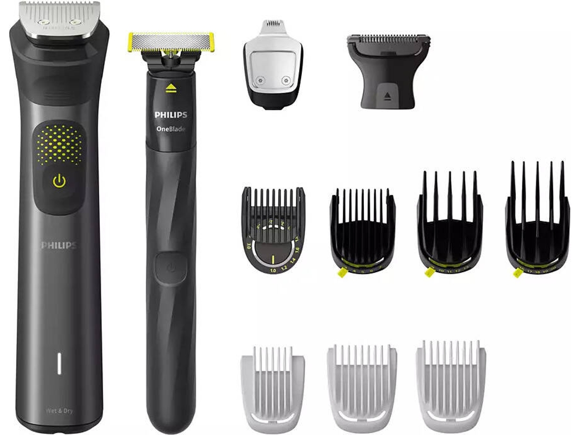 Recortadora Multifuncional PHILIPS MG9540/15 (Autonomía: 120 min recortadora/ 30 min OneBlade - Batería)