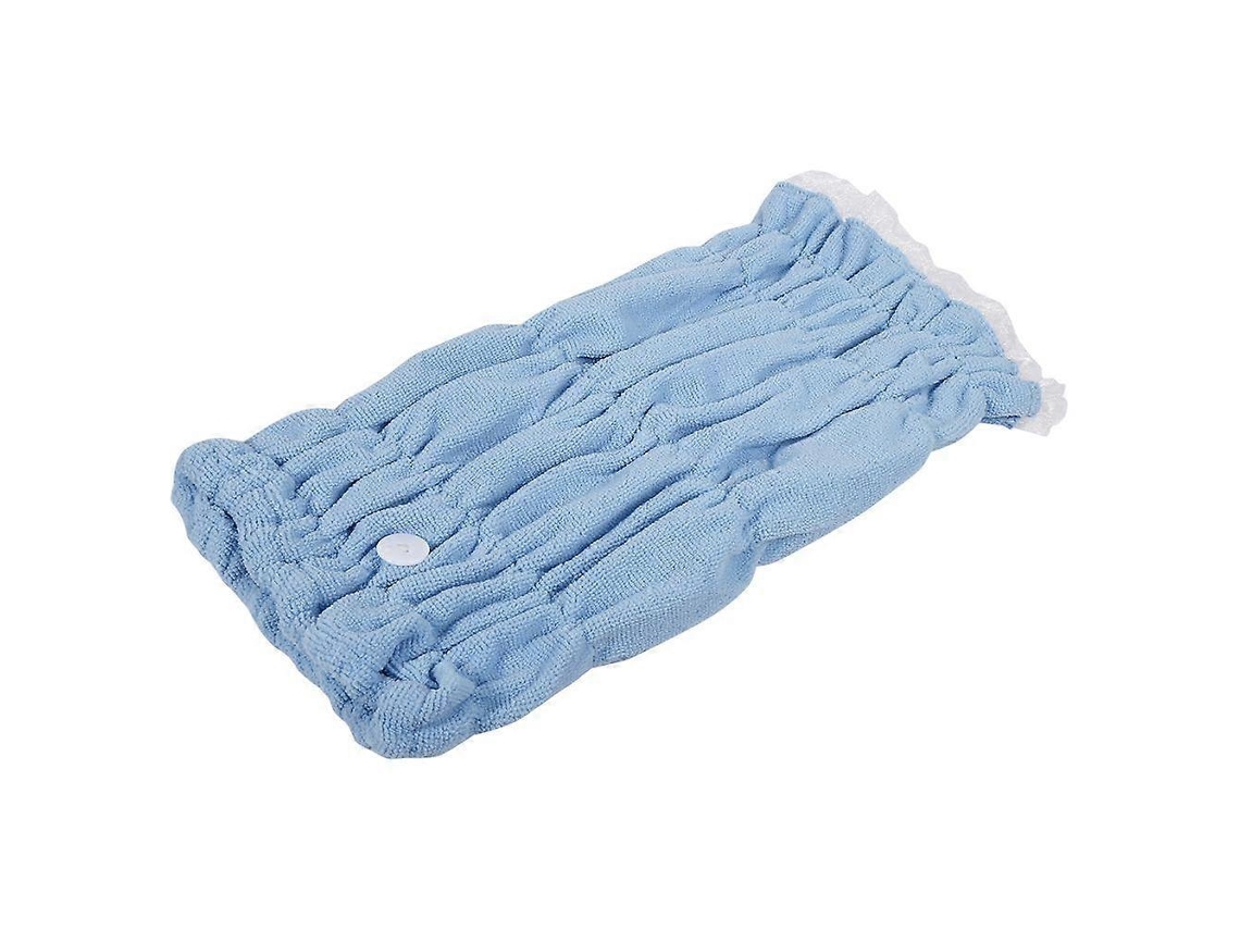 Toalla de microfibra absorbente para secar el cabello, secado rápido, turbante de baño, gorro, toallas, azul, Rosewell