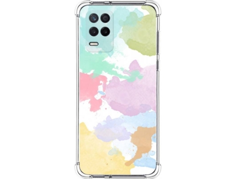 Carcasa Realme 8 5G / Narzo 30 5G TUMUNDOSMARTPHONE Acuarela 11 Multicolor