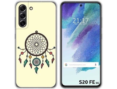 Carcasa Samsung Galaxy S21 FE 5G TUMUNDOSMARTPHONE Atrapasueños Multicolor