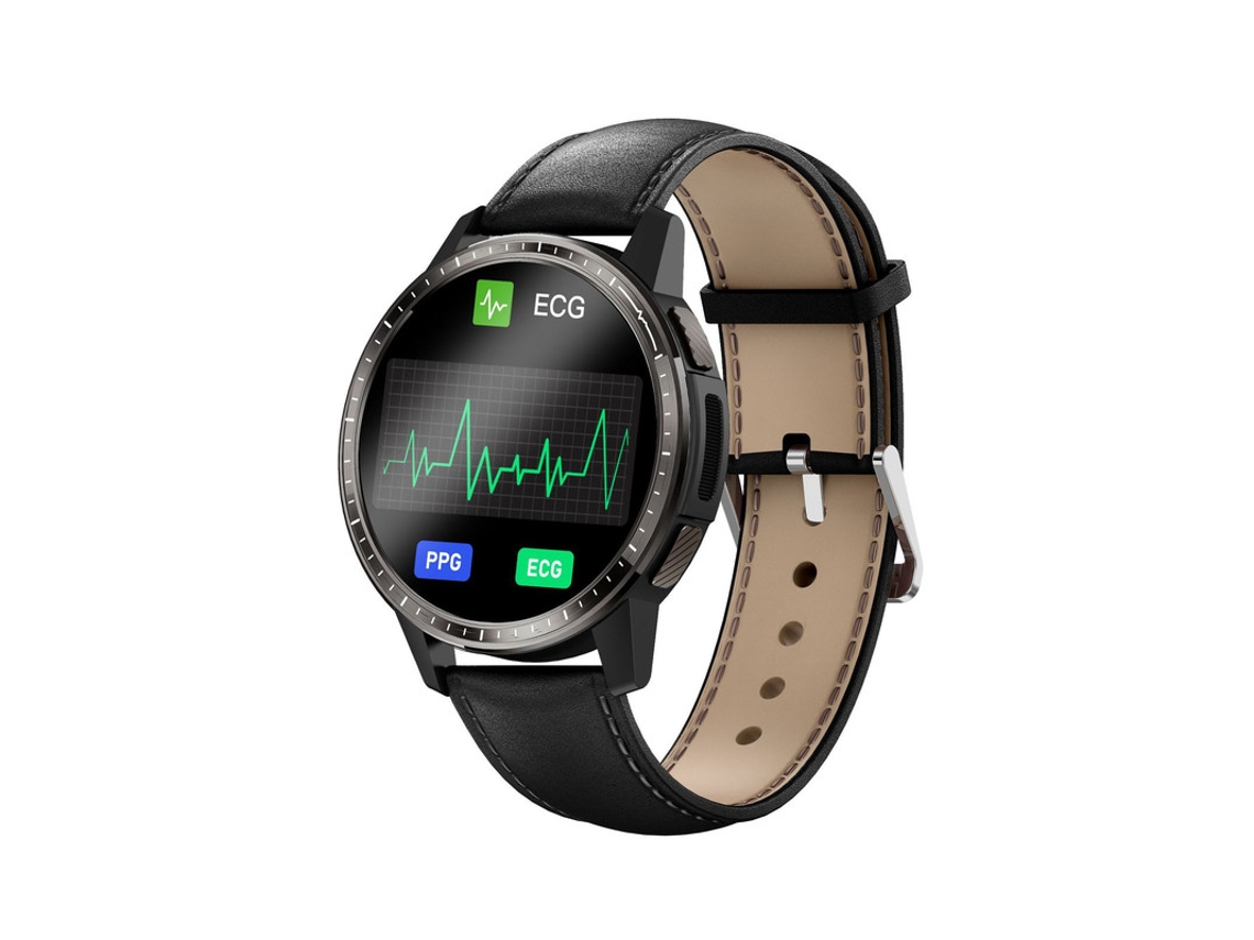 Smartwatch YIZHOOD TE764 con pulsómetro Negro