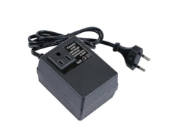 Convertidor De Voltaje De 200 W, De 220 V A 110 V Y De 110 V A 220 V, Enchufe Británico, Material Plástico Negro, 50 Hz, 98 % De Eficiencia.