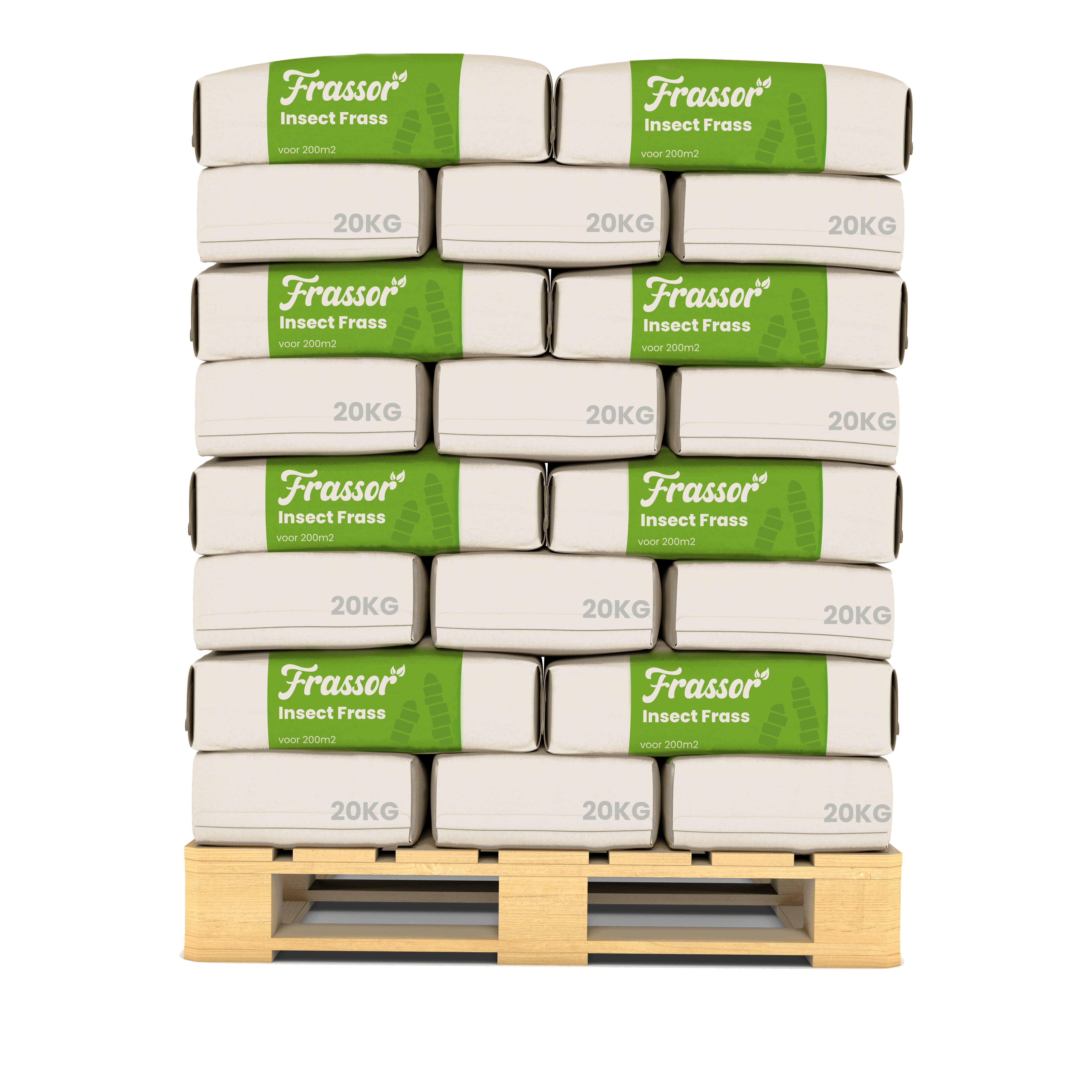 Frassor Insect Frass (50x 1000 kg – para 10000 m2) - Organifer