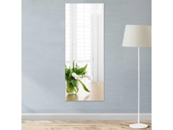 Rebe-espejo Adhesivo Flexible 40x122cm Láminas Acrílicas 0.3mm Para Baño, Armarios Y Mesas De Maquillaje