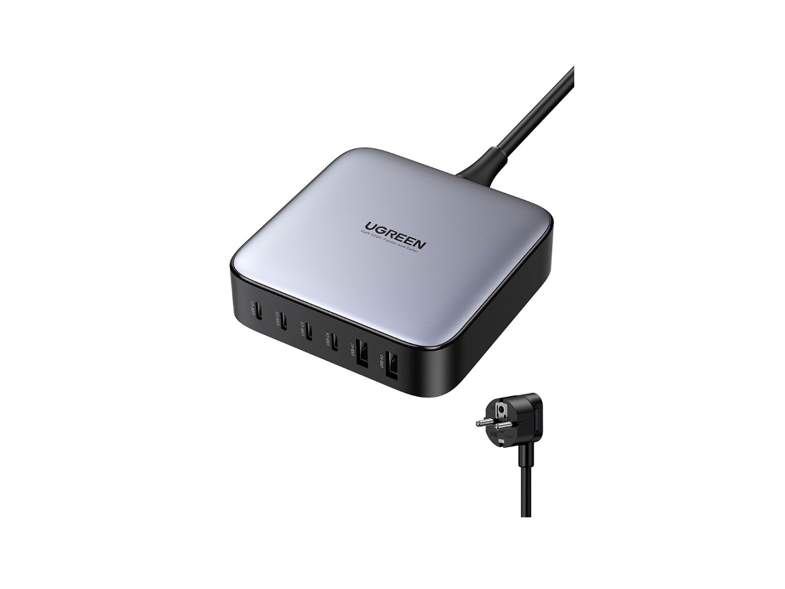 Cargador UGREEN Cd271 200W 2Xusb-C 4Xusb-A