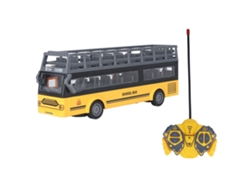 Autobús De Control Remoto De 4 Canales Con Puertas Que Se Abren, Función De Aceleración, Autobús De Dos Pisos Rc