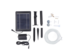 Bomba De Oxigênio Solar Ajustável 3 Níveis Com Painel Solar 6v 4w Para Aquário
