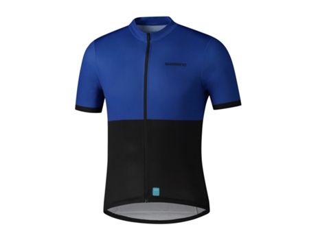 Camiseta de Mujer para Cicling SHIMANO Poliéster Azul (S)