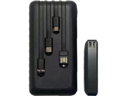 Cofre Disfarçado, De Desvio, 14 X 6, 8 X 2 Cm, Caixa Com Compartimento Oculto Em Formato De Power Bank,