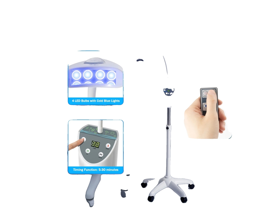 Lámpara dental de luz fría, altura ajustable, fuente de luz LED, función de temporizador OEM