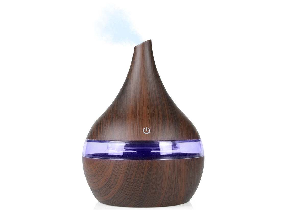 Humidificador de 300 ml con luces LED RGB. Dam