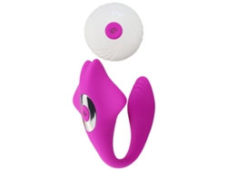 Vibrador De Masaje Porttil Con Control Remoto Inalmbrico De 10 Frecuencias Para Mujeres (prpura)