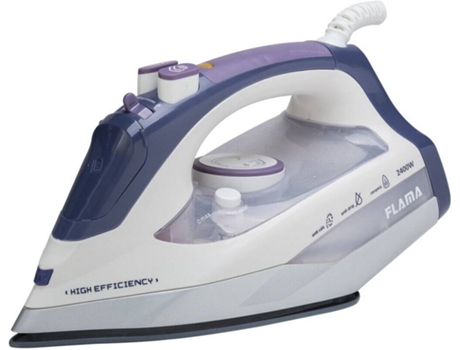 Plancha de Vapor FLAMA 5347FL (Chorro vapor: 25 g/min - Suela: Cerámica)