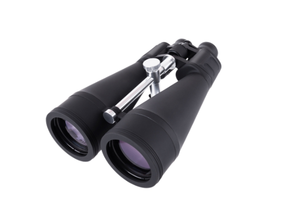 Binoculares para adultos 20x80 de alta potencia para observación de aves, viajes y partidos de fútbol (negros) Bestvite