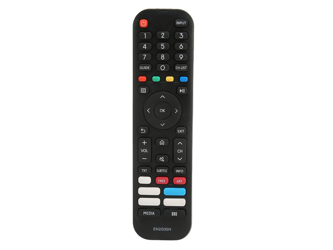 Mando A Distancia De Repuesto Para Televisores Hisense En2g30h, En2n30h, En2q30h, 55a7300f Y 55a7500f.