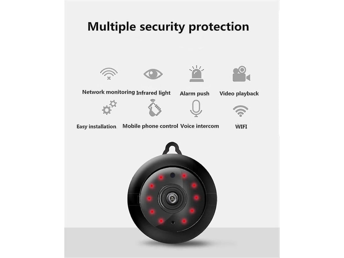 Cámara oculta Wifi compatible con Android / iOS Appblack USHION