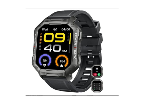Reloj Inteligente para Hombre: Bluetooth (Contestar/Hacer Llamada) IP68 Impermeable Smartwatch para Teléfonos Android iPhone Deportes al Aire Libre...