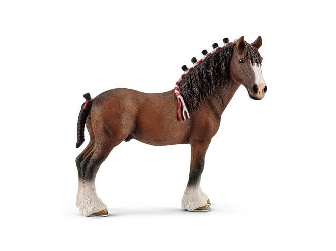 Figura SCHLEICH Caballo Clydesdale de Competición