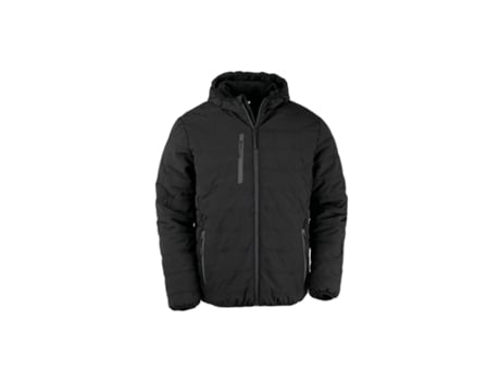 Chaqueta Unisex RESULT Acolchada Reciclada Compass Acolchado Negro (S)