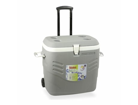 Nevera Portátil Rígida HIDALGO Premium (Gris - 41 L)