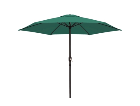 Sombrilla Monty Aluminio Verde 270 cm BIGBUY HOME