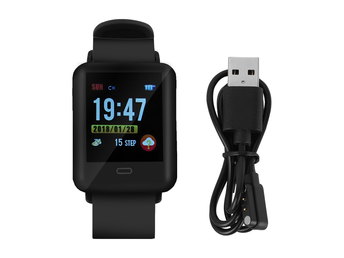 Pulsera Inteligente Reloj Deportivo Impermeable Ip67 Monitor De Frecuencia Cardíaca Y Presión Arterial