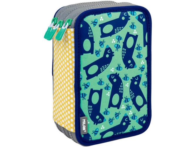 Estuche Triple MILAN Triple (13x19.5x7.5cm)
