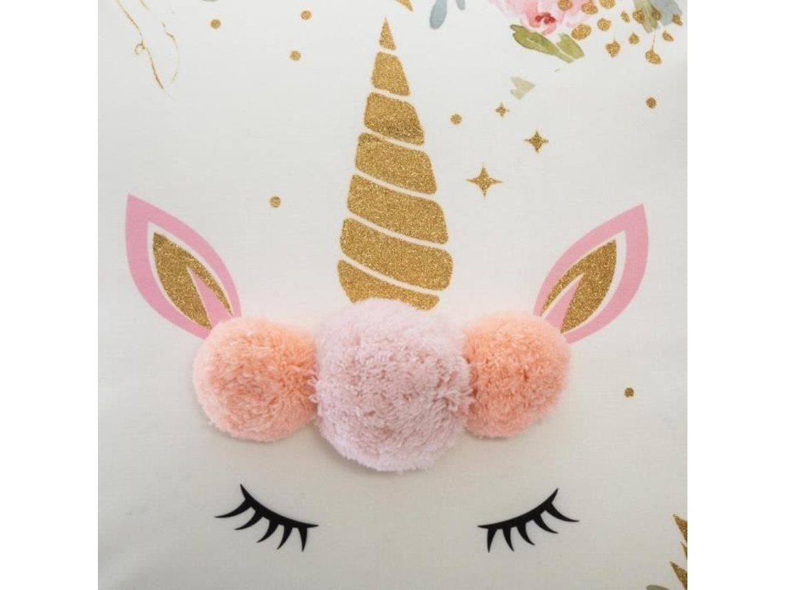 ATMOSPHERA Cojín Pompón Unicornio