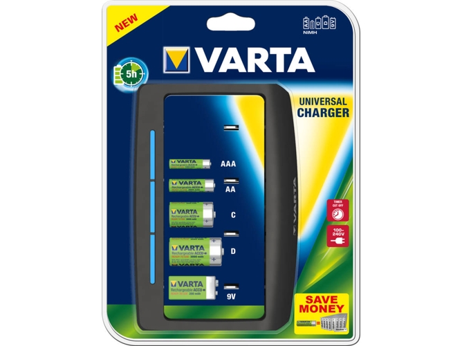 Cargador de pilas VARTA 57648 101 401