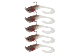 Señuelo Artificial Para Pesca En Hielo De Largo Alcance En Invierno Con Anzuelo N.° 6, Silicona Suave De Simulación.