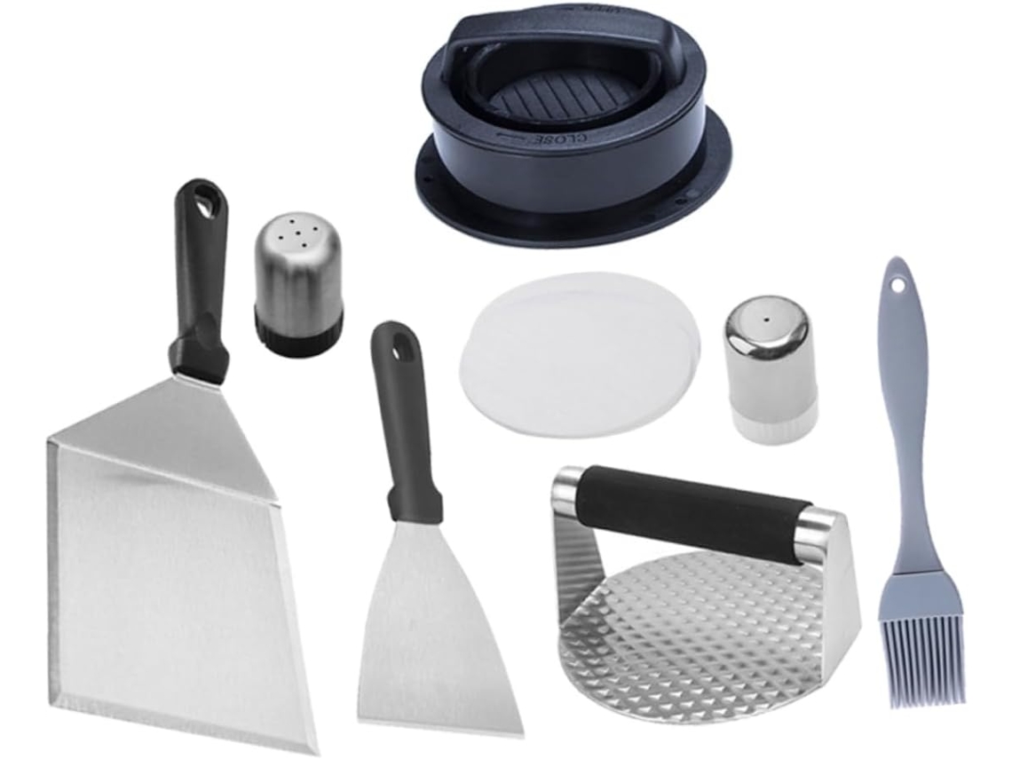 Spatule Acier Inoxydable Para Barbacoa Ustensiles De Cocina Accessoires Essentiels Grillades Plein ...