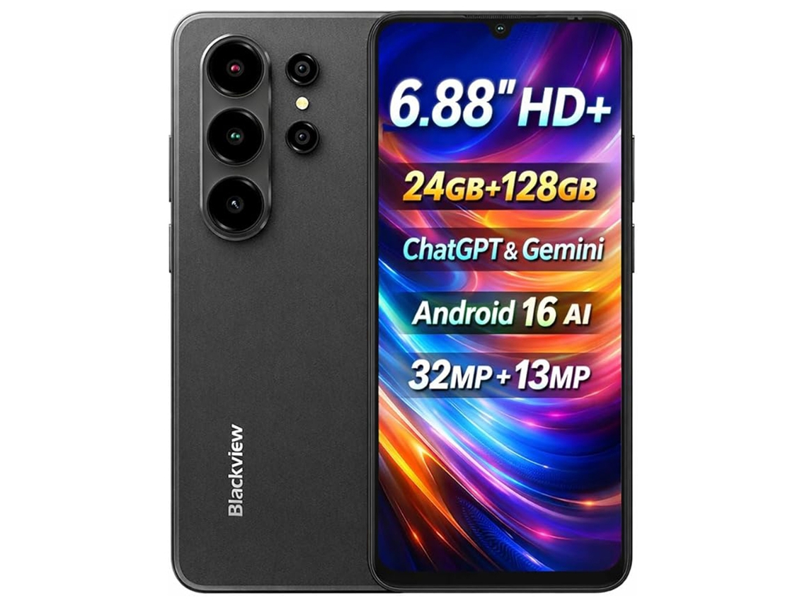 Smartphone Blackview Wave 10 (6,88'' - 32 GB - 128 GB - Negro)