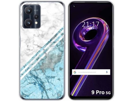 Carcasa para Realme 9 Pro 5G TUMUNDOSMARTPHONE Dibujos Mármol 02 Multicolor