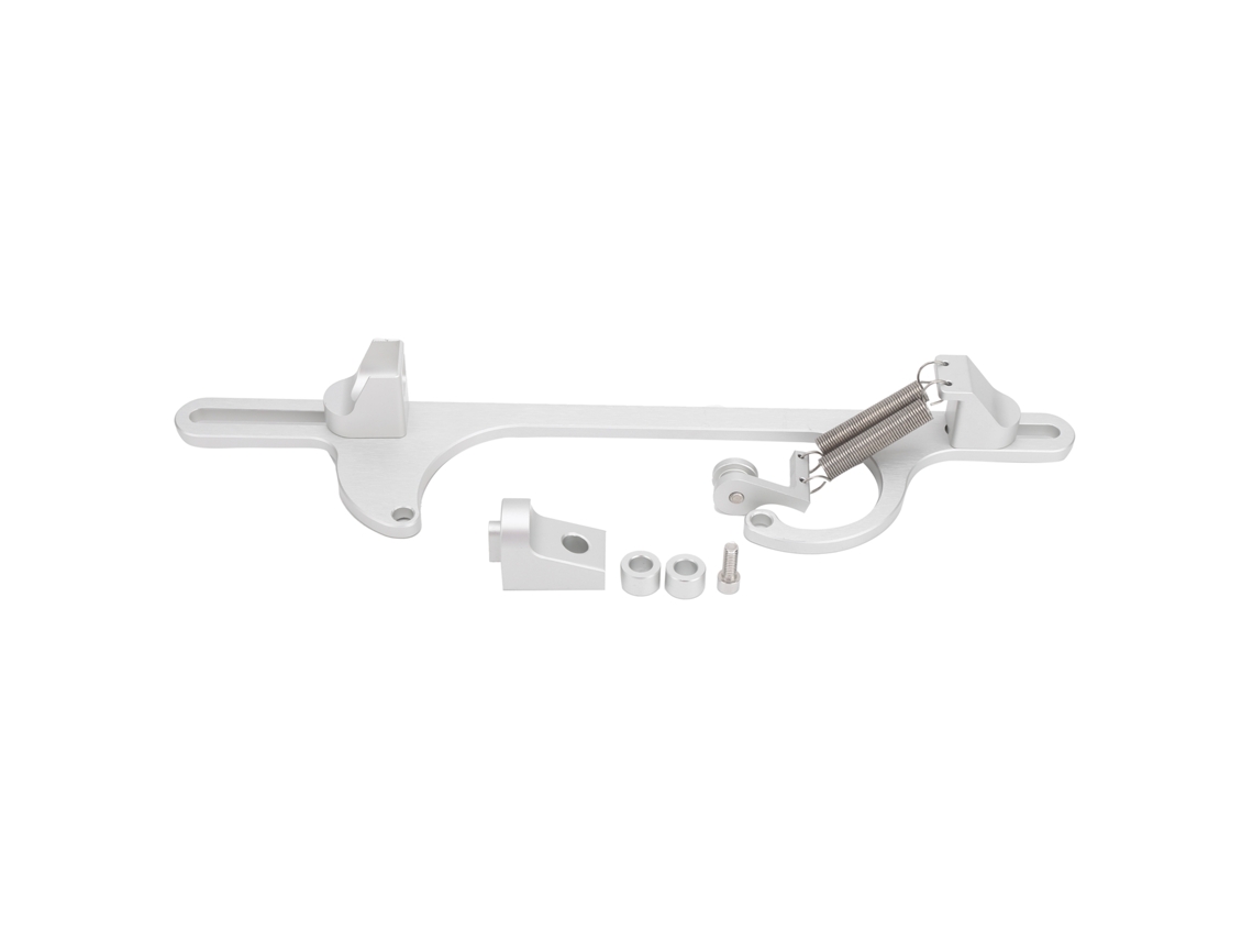 Soporte Para Cable De Acelerador Para Carburador Holley 4150/4160 De Aluminio Mecanizado Con Resorte Ajustable