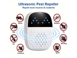 Repelente Ultrasónico De Plagas Para Ratas, Ratones, Arañas, Moscas, Hormigas Y Cucarachas Siurn Repellent