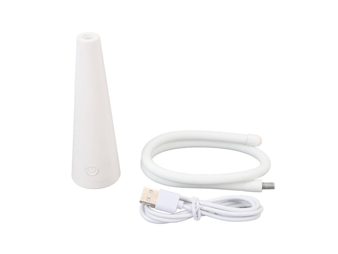 Lámpara De Lectura Led Con Brazo Flexible, 3 Modos De Color, Recargable De 1200 Mah.