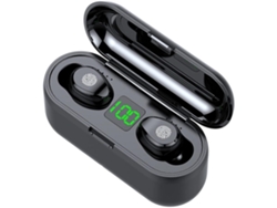 Auriculares inalámbricos verdaderos con chip Bluetooth 5.0 F9, auriculares internos mejorados con cubierta de control táctil de YEMAESRE