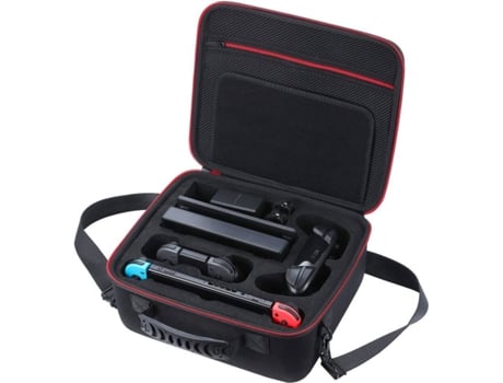 Funda Nintendo Switch INF Bolsa de Viage (Negro)