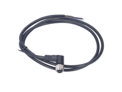 2026velora-conector Elétrico M12 Fembra De 4 Pins En Ángle Reto De 1 Metro 250v Ac Dc Para Equipos Y Maquinário