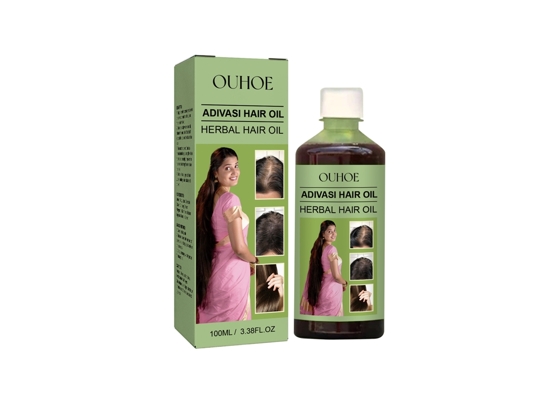 Aceite De Cuidado Capilar Herbal Ouhoe, Nutre Suavemente El Cuero Cabelludo, Fortalece Los Cabellos, Limpia El Cuero Cabelludo, Suaviza Los Cabellos