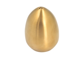 Tarro De Especias De Acero Inoxidable Con Forma De Huevo Para Sal, Pimienta, Barbacoa, Restaurante, Fiesta - Dorado