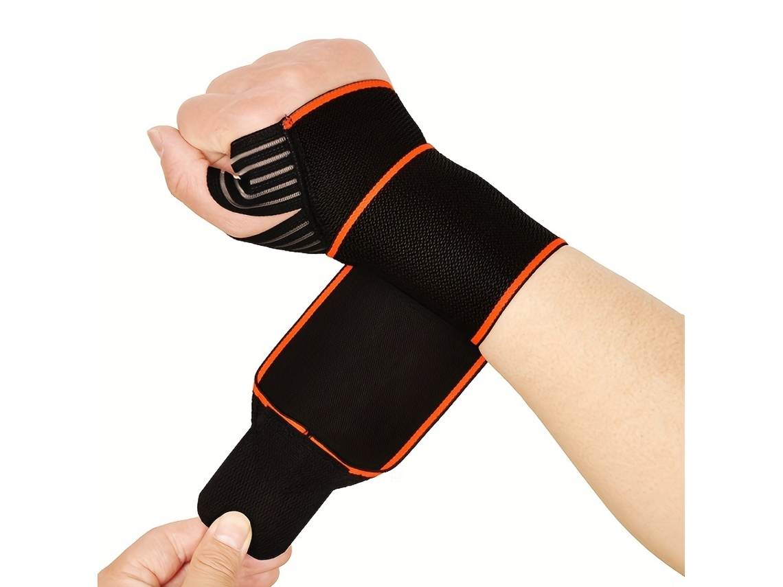 Muñequera Para Túnel Carpiano Para Aliviar Lesiones (naranja) Cuich