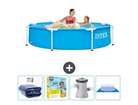 Piscina Tubular INTEX 28205NP-CB8 (1828 L - 244x51cm)
