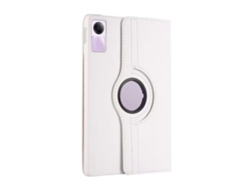 Funda Para Lenovo Lenovo Tab M10 Plus 3rd Gen 10.6 Tb 125f 2021 Funda De Cuero Lychee (blanco) Digitallab