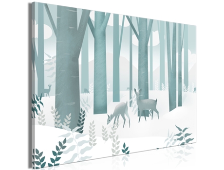 Cuadro ARTGEIST Fairy-Tale Forest (1 Part) Vertical - First Variant (90x60)