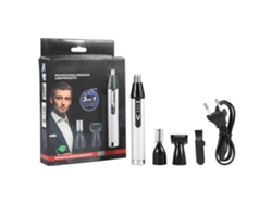 2026-kit De Afeitado Eléctrico Recargable 3 En 1 Para Hombres: Cortador De Pelo De Nariz, Orejas Y Cejas