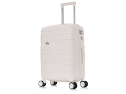 Maleta de Cabina 1990S Polipropileno Blanco (55x38x22cm - 44L)