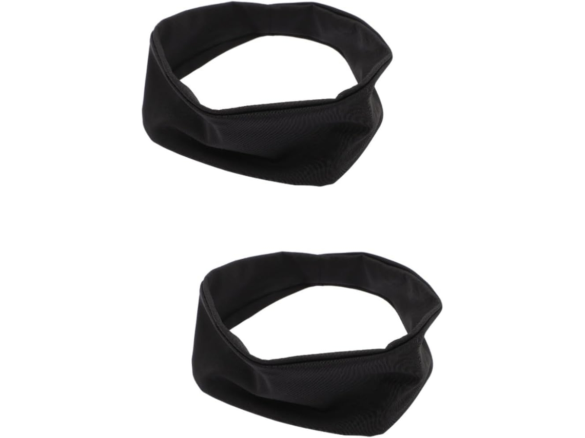 Faixa De Cabeça Para Ioga Antiderrapante, Elástica E Respirável Em 2 Peças, Um Acessório Prático.